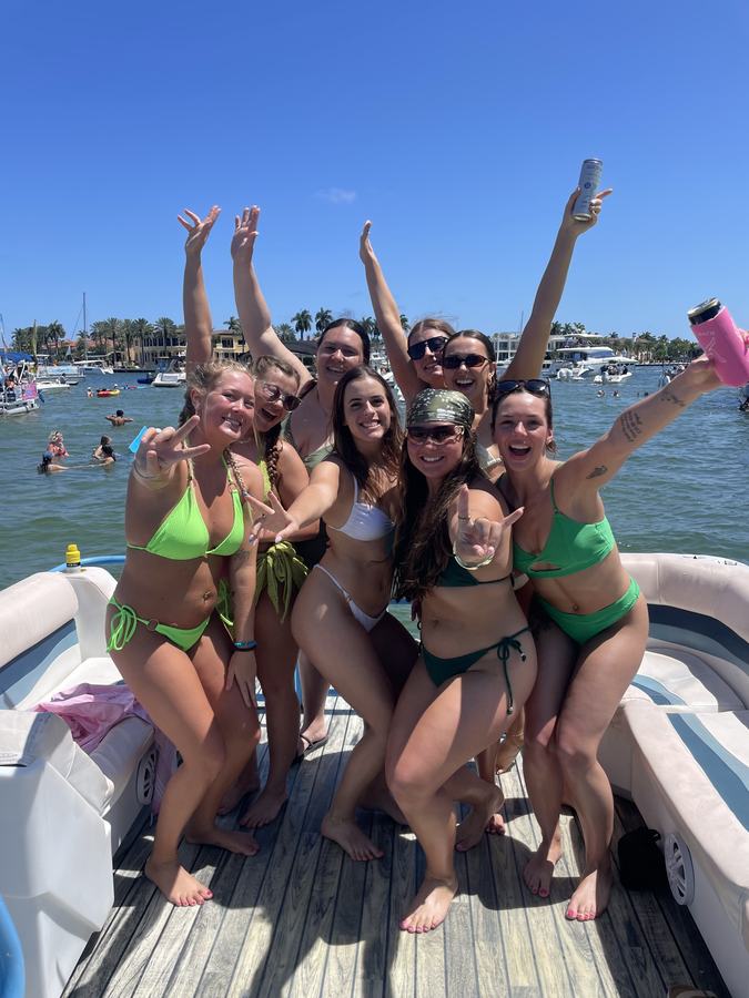Boozy Barge bachelorette party group Fort Lauderdale charter
